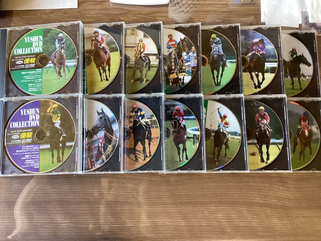 YUSHUN DVD COLLECTION 競馬映像集　専用ケース付き
