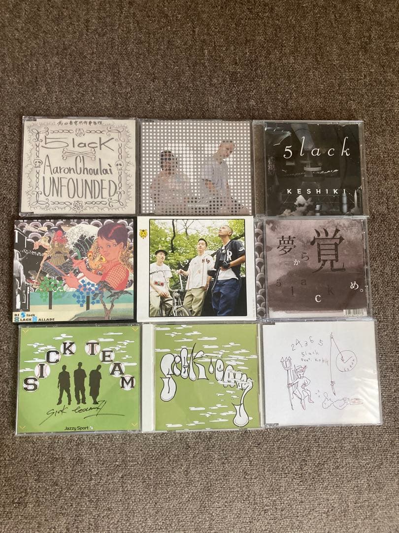 5lack 関連　ＣＤ9枚セット