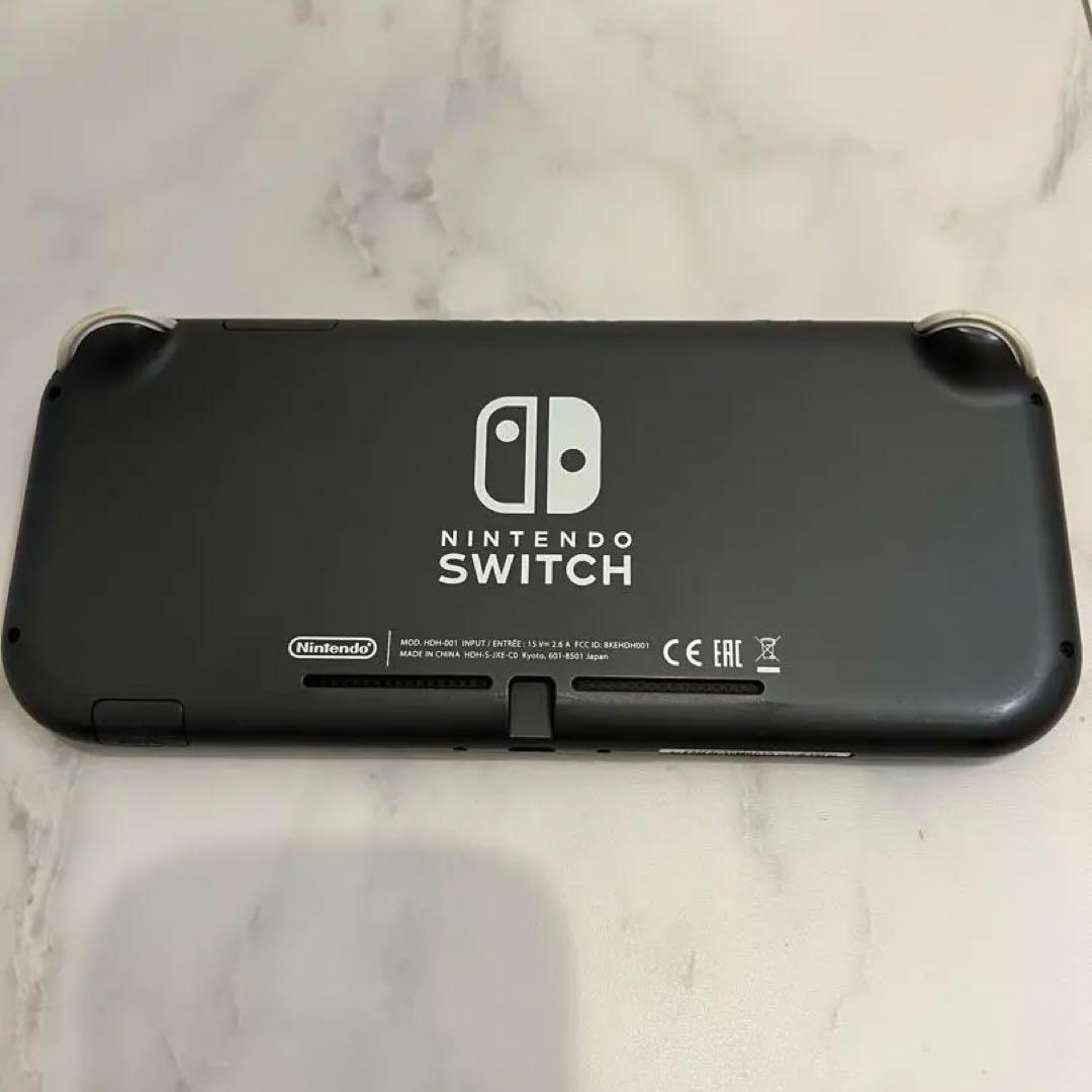 【ジャンク美品】Nintendo Switch Lite グレー ケースつき