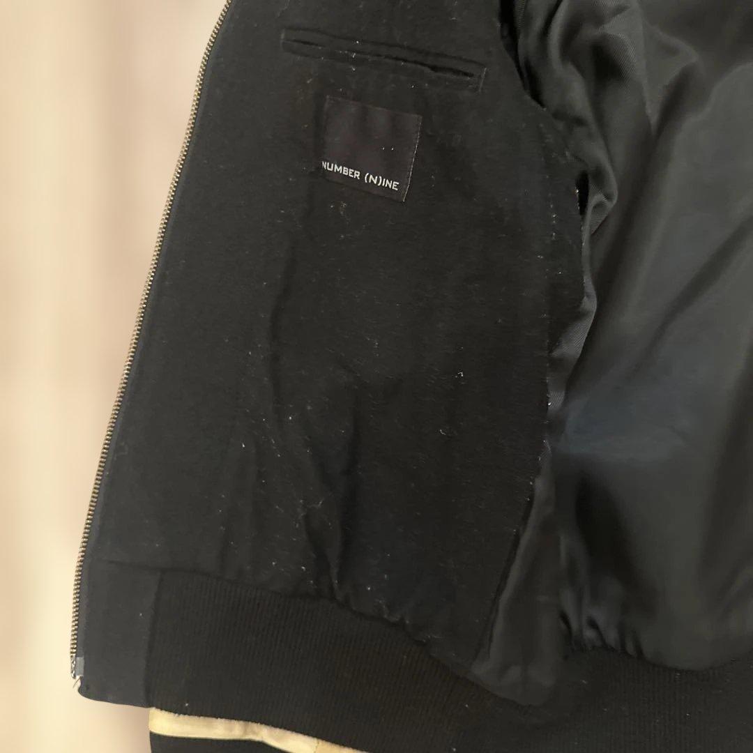 NUMBER (N)INE スタジャン 黒 復刻