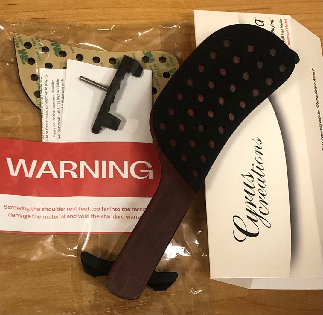 ひなまま Performa 4/4バイオリン用肩当て(箱、付属品あり)