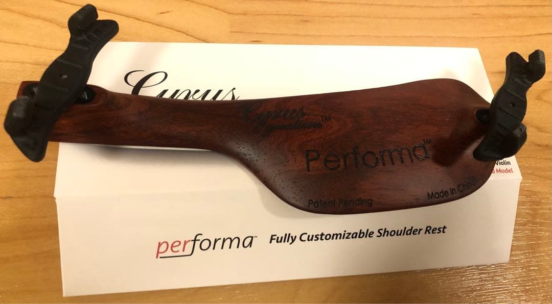 ひなまま Performa 4/4バイオリン用肩当て(箱、付属品あり)