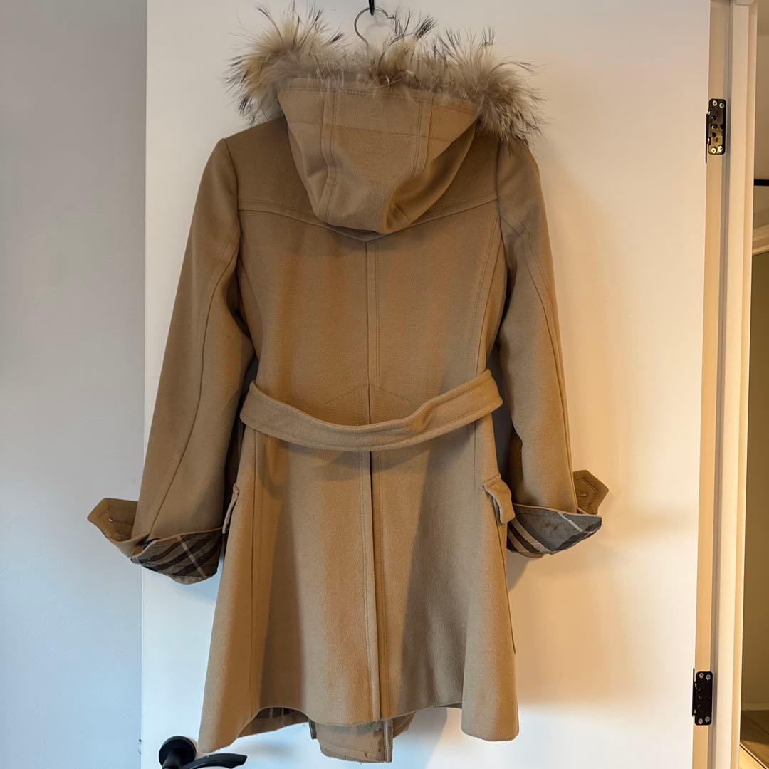 BURBERRY BLUE LABEL フード付きコート 40