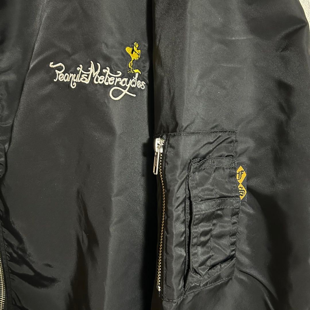 【美品】フラッグスタッフ×ピーナッツ﻿ コラボ スヌーピー 豪華刺繍▪6L