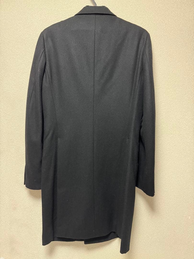 コムデギャルソンオムプリュス　ホーリー期　チェスターコート　ロング　黒　ブラック