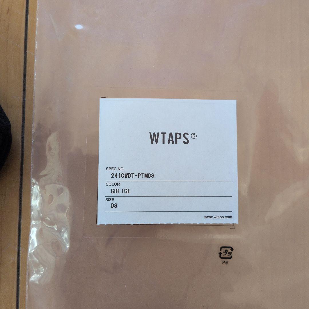 WTAPS　パンツ 24SS SPST2002 TROUSERS　キャップ
