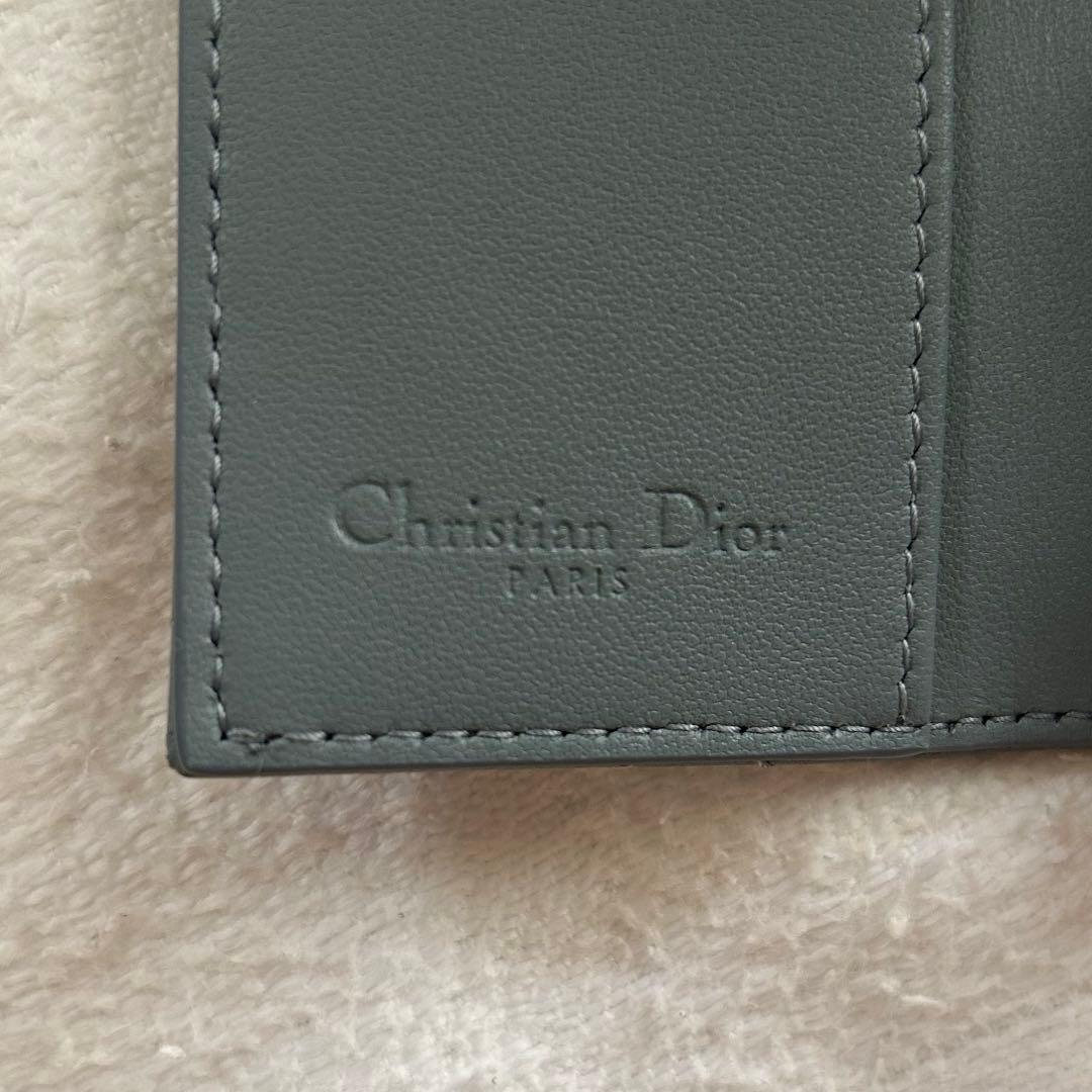 Christian dior カナージュラムスキン ディオール　キーケース