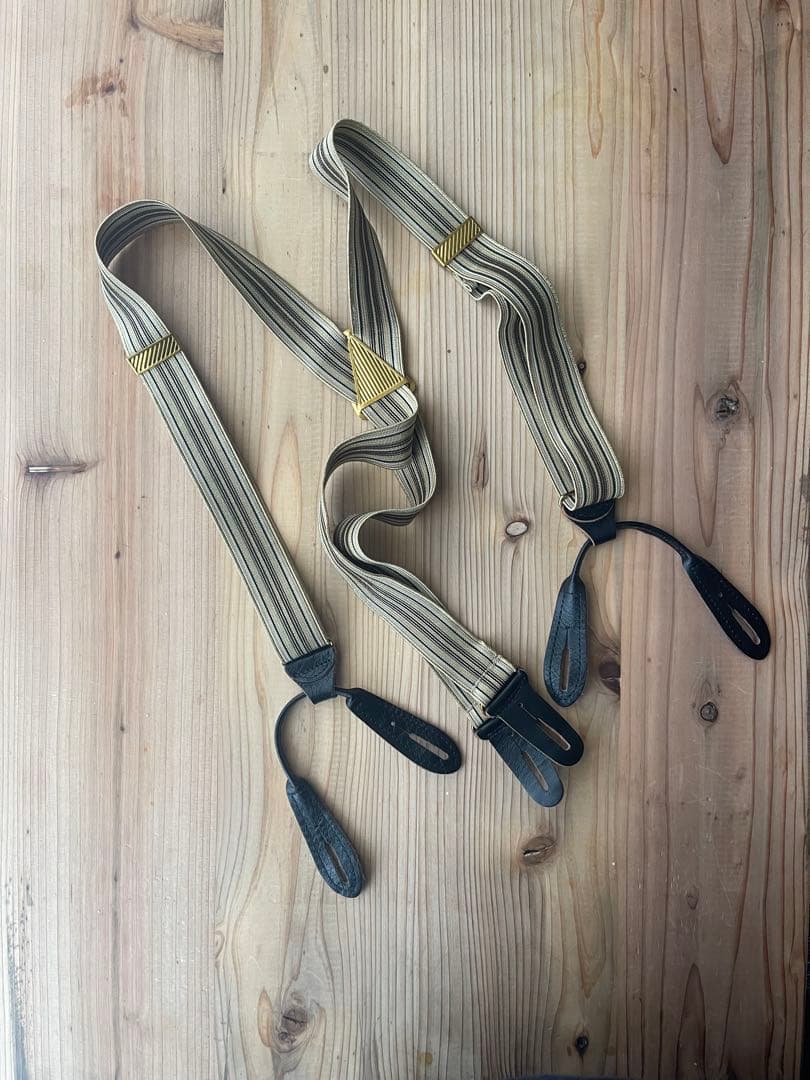 Taiga Takahashi　LOT.005 サスペンダー ストライプ