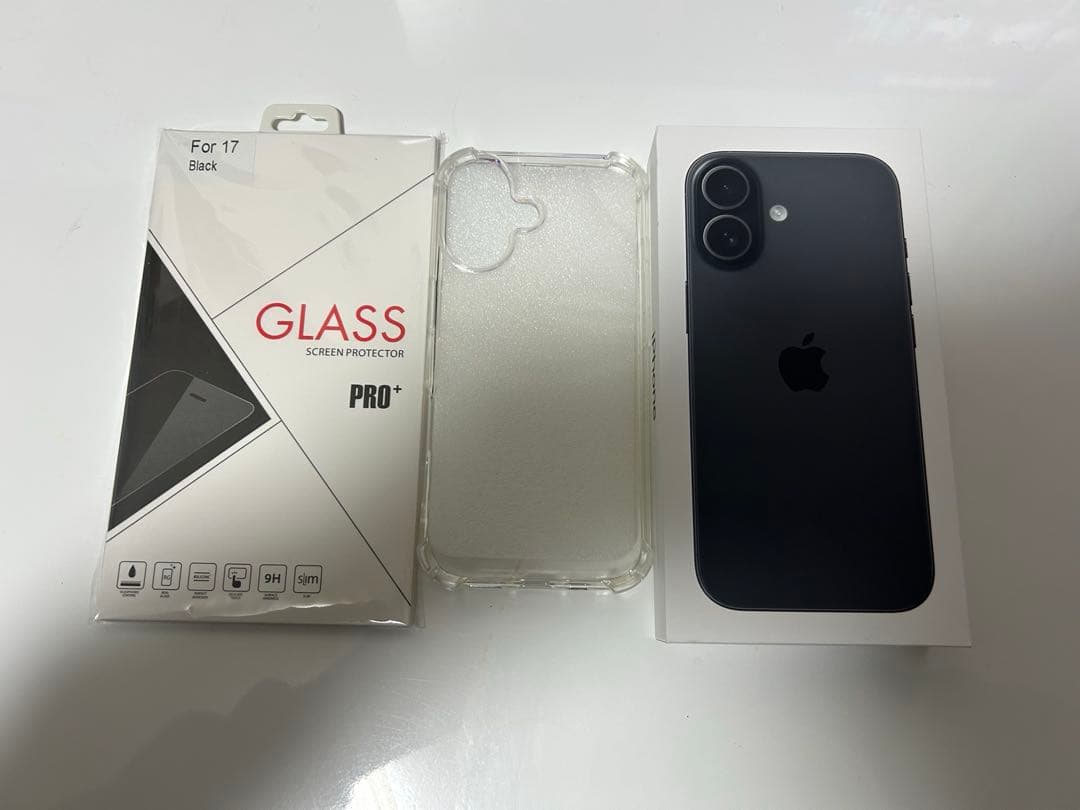 iPhone 17 256GB SIMフリー　ブラック eSIM専用