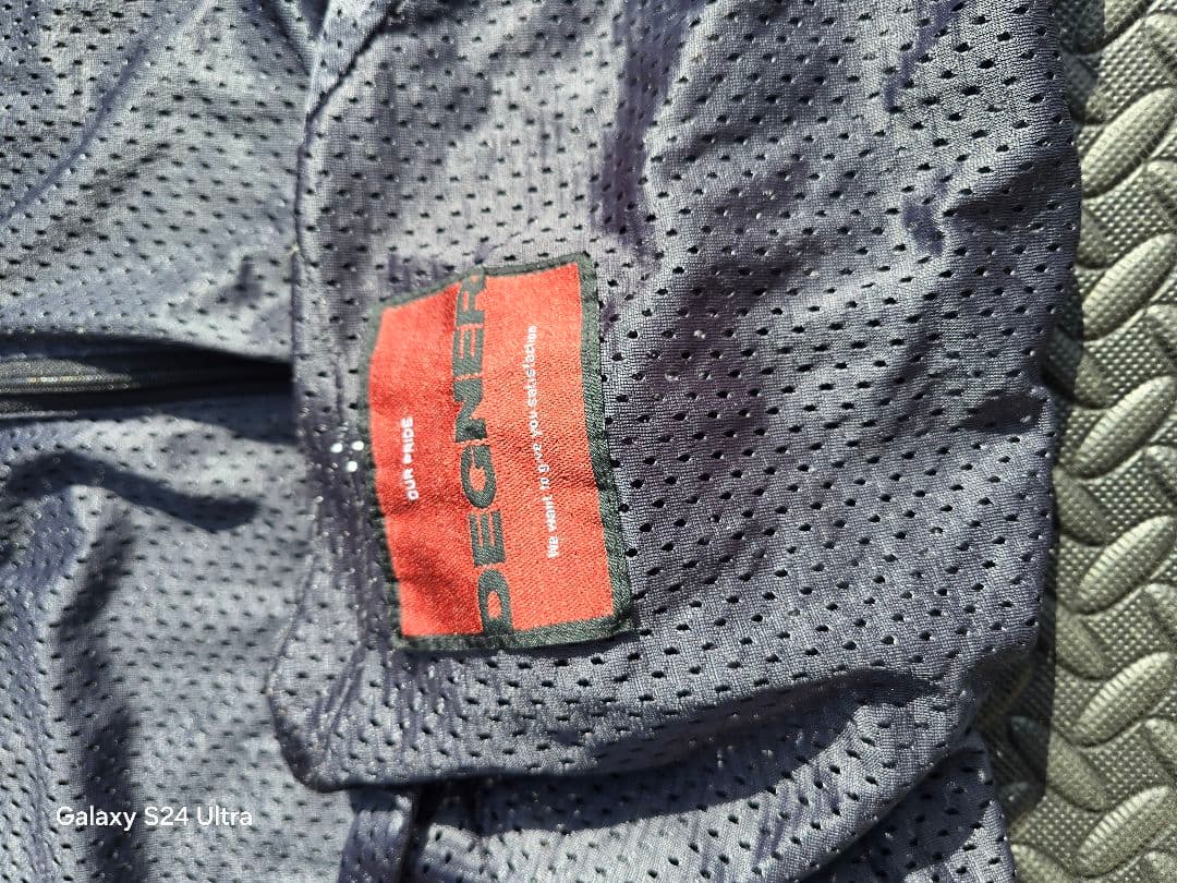 SPOONブラック革ツナギ