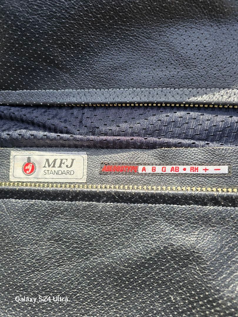 SPOONブラック革ツナギ