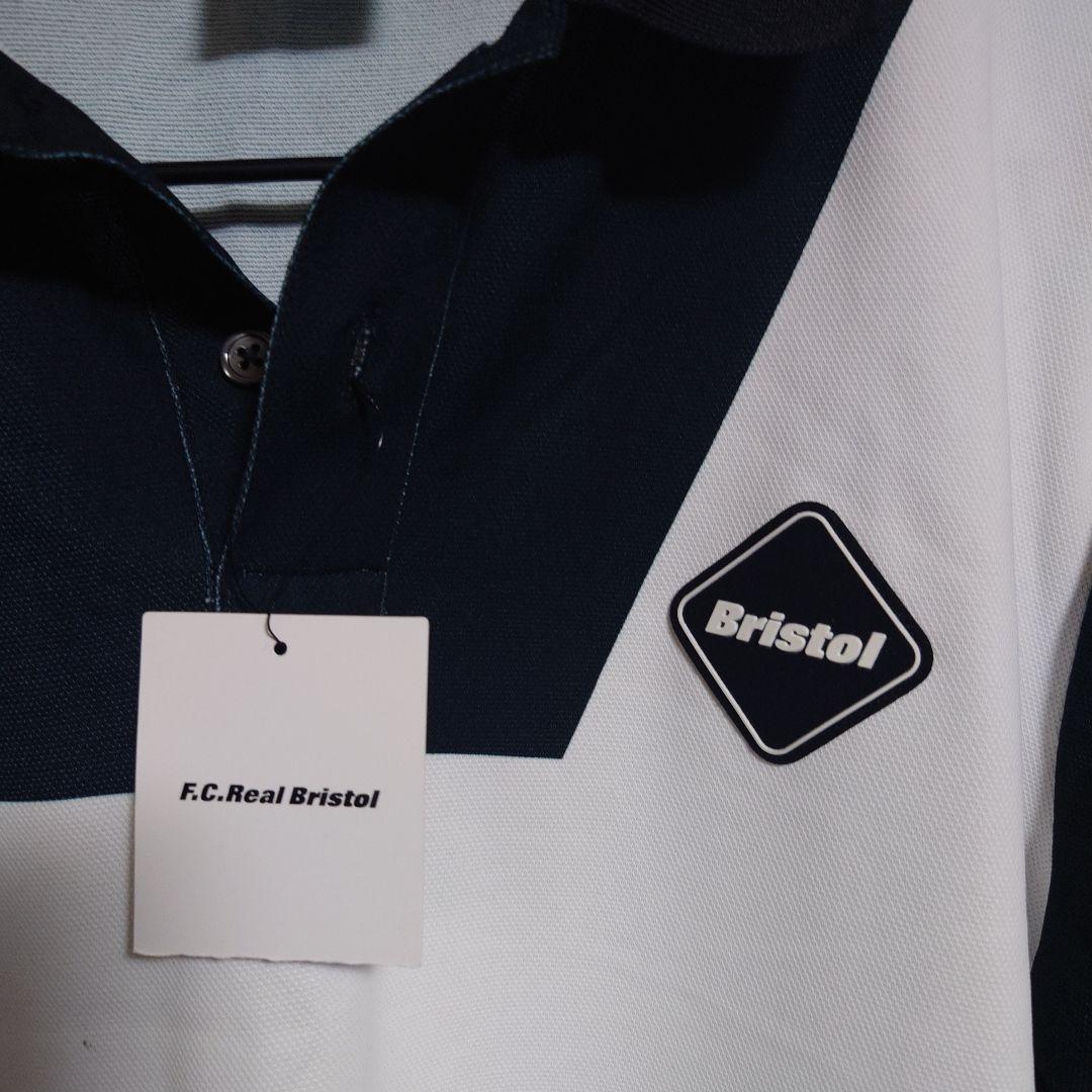 Bristol XL ネイビー/ホワイト ポロシャツ