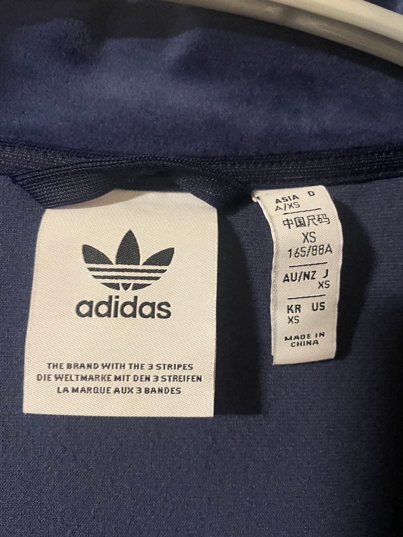 adidas ベロア トラックジャケット ジャージ