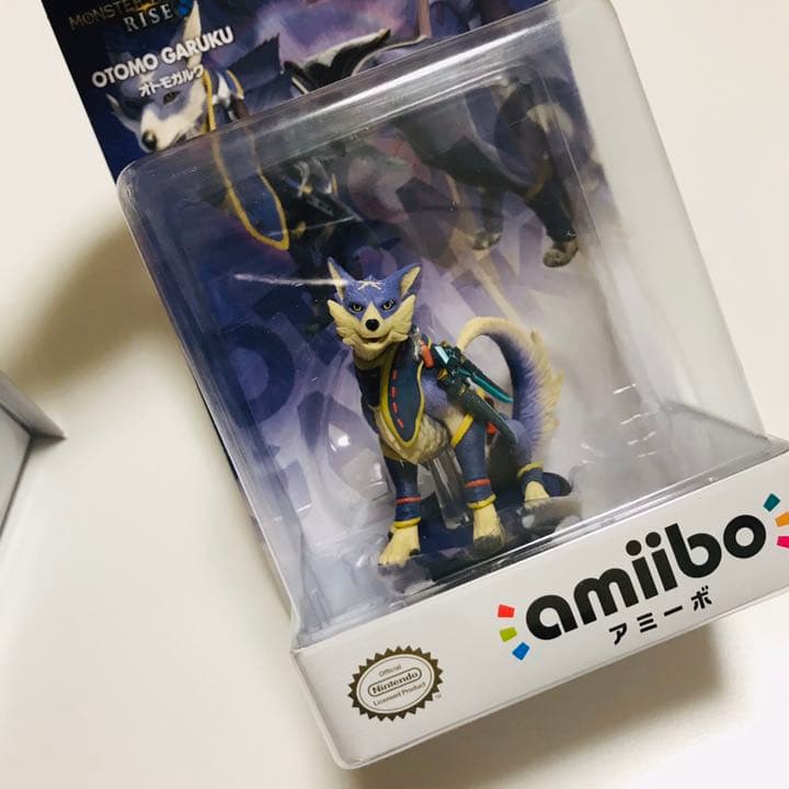 アミーボ amiibo モンスターハンター　3体セット　アイルー　ガルク　マガド