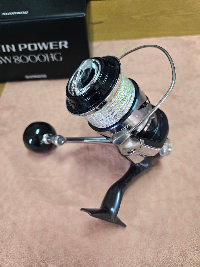 シマノ 21 ツインパワー SW 8000HG 美品