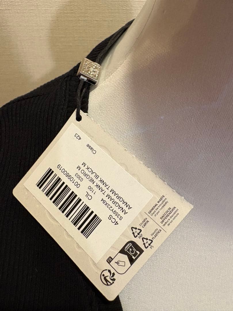 LOEWE レディース アナグラム タンクトップ 新品タグ付き ロエベ