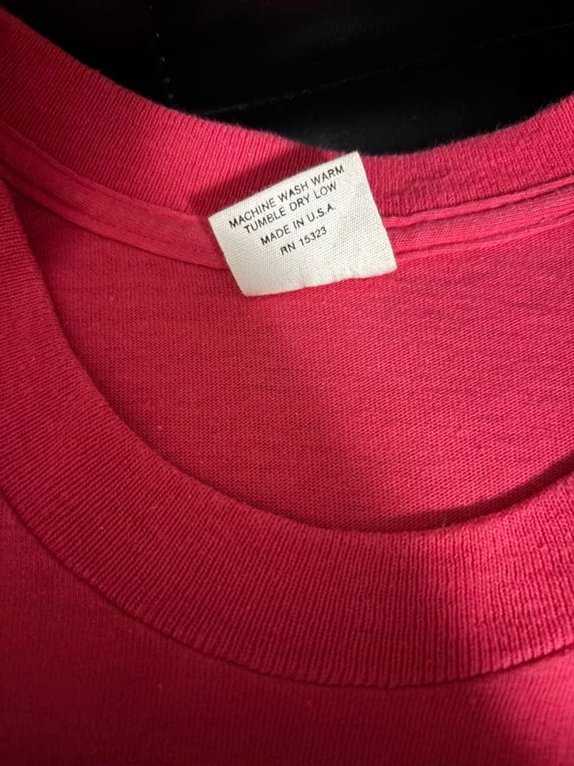 80s〜90s PLAYBOY ピンク ヴィンテージ ロンT sizeXXL