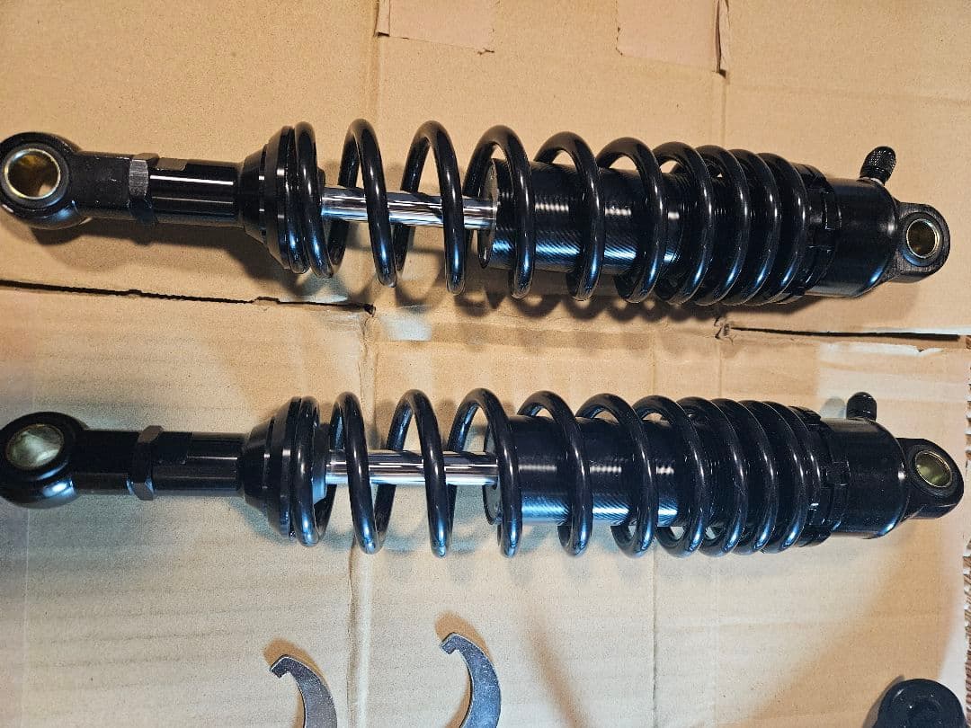 RFYガス封入式　ローダウンリアサスペンション　GB350/S　ショートスタンド