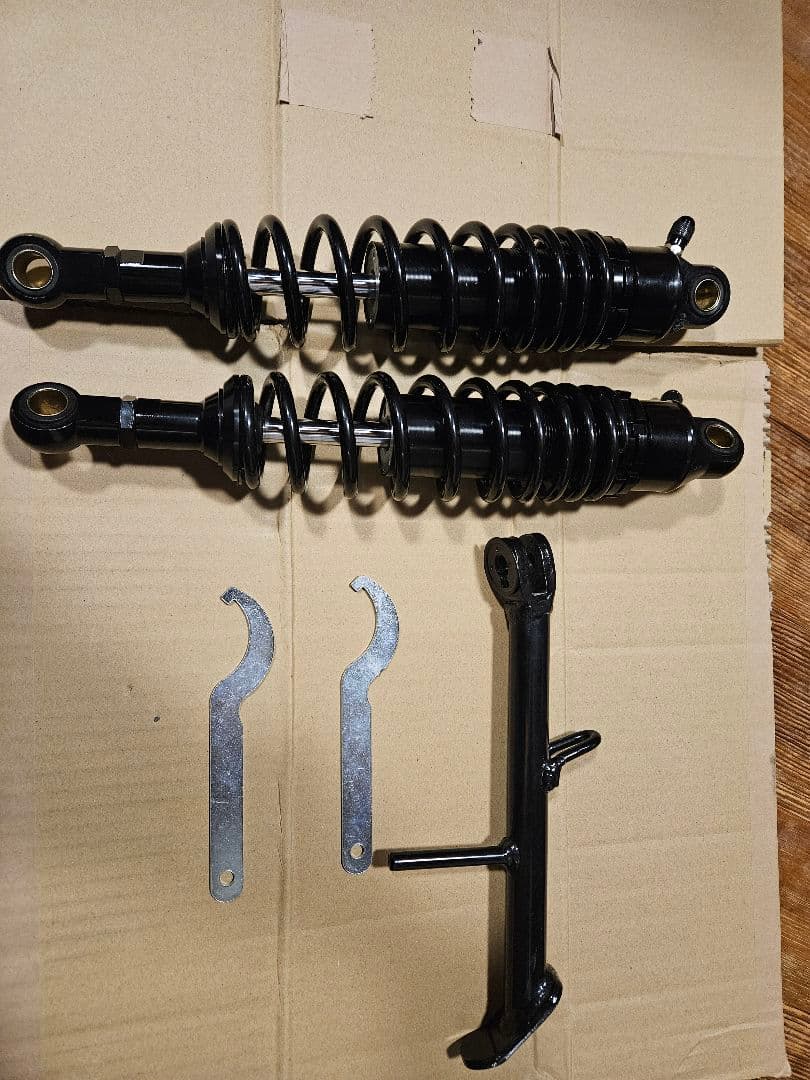 RFYガス封入式　ローダウンリアサスペンション　GB350/S　ショートスタンド