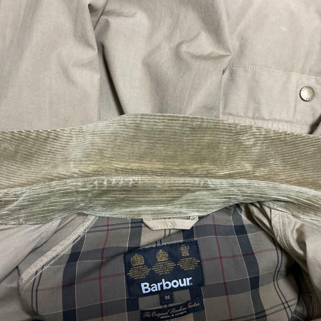 バブアー ビデイル ノンオイル ベージュ 36