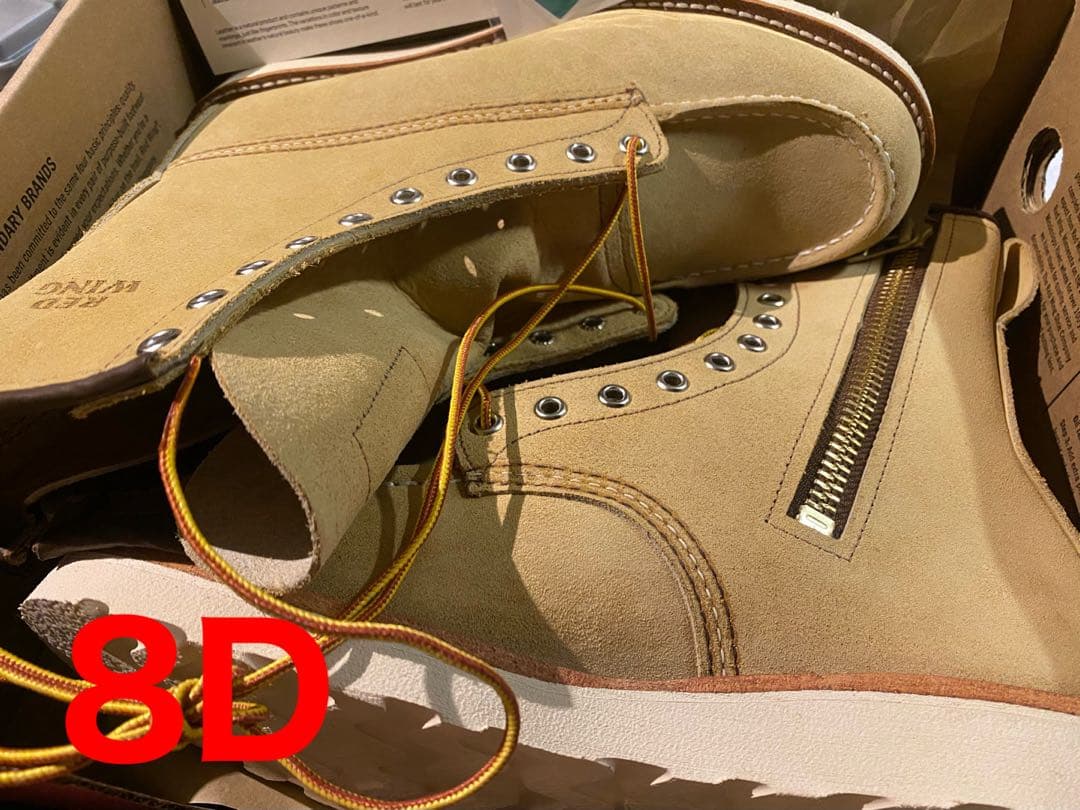 HUMAN MADE x RED WING 8INCH MOC 8D 新品