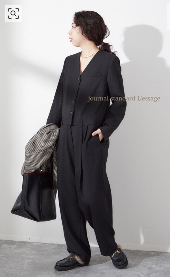 journal standard L'essage JKオールインワン　黒