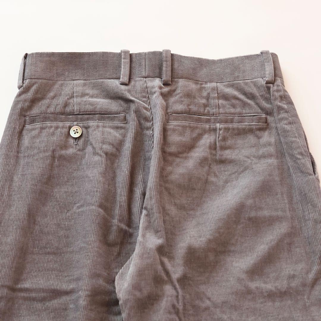 AURALEE オーラリー コーデュロイ スリット スラックス カジュアルパンツ