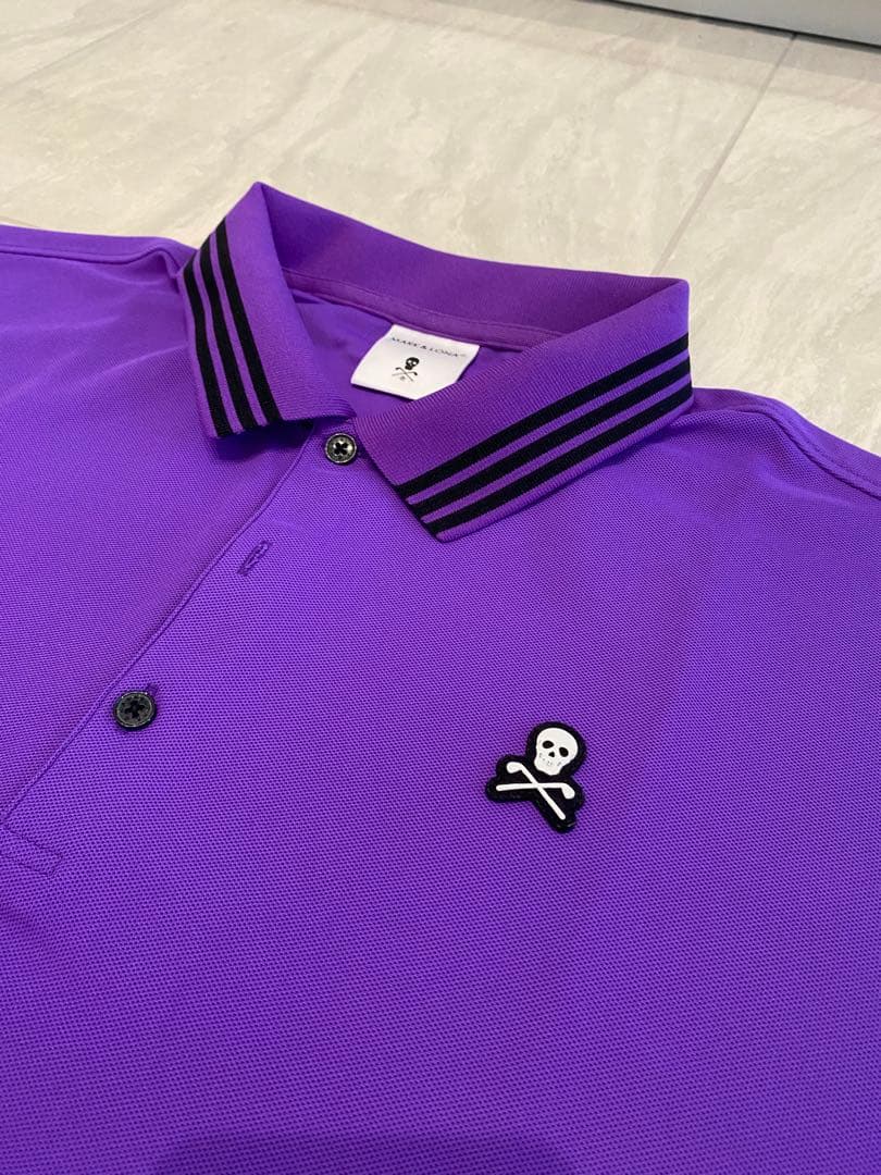 キンタロウ さま　MARK&LONA ポロシャツ 紫 サイズ52