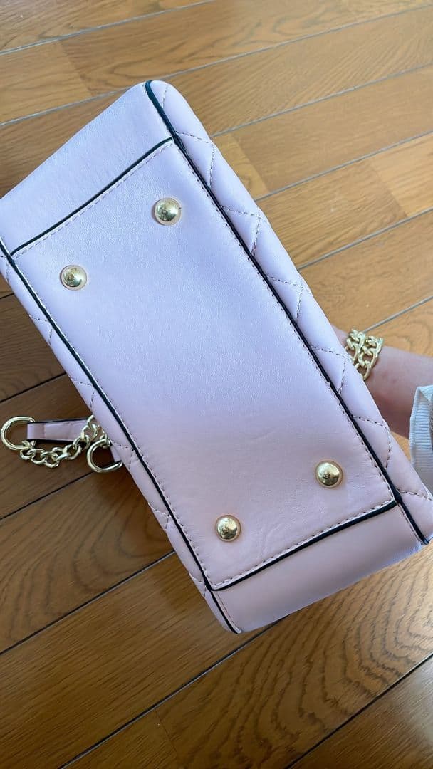 週末値下げ！CHANELピンク マトラッセ キルティング トートバッグ チェーン