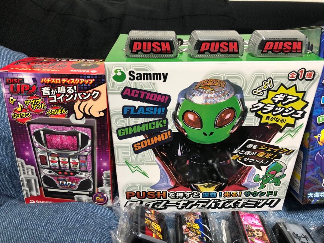 Sammy パチスロ、ボタン、バンクセット