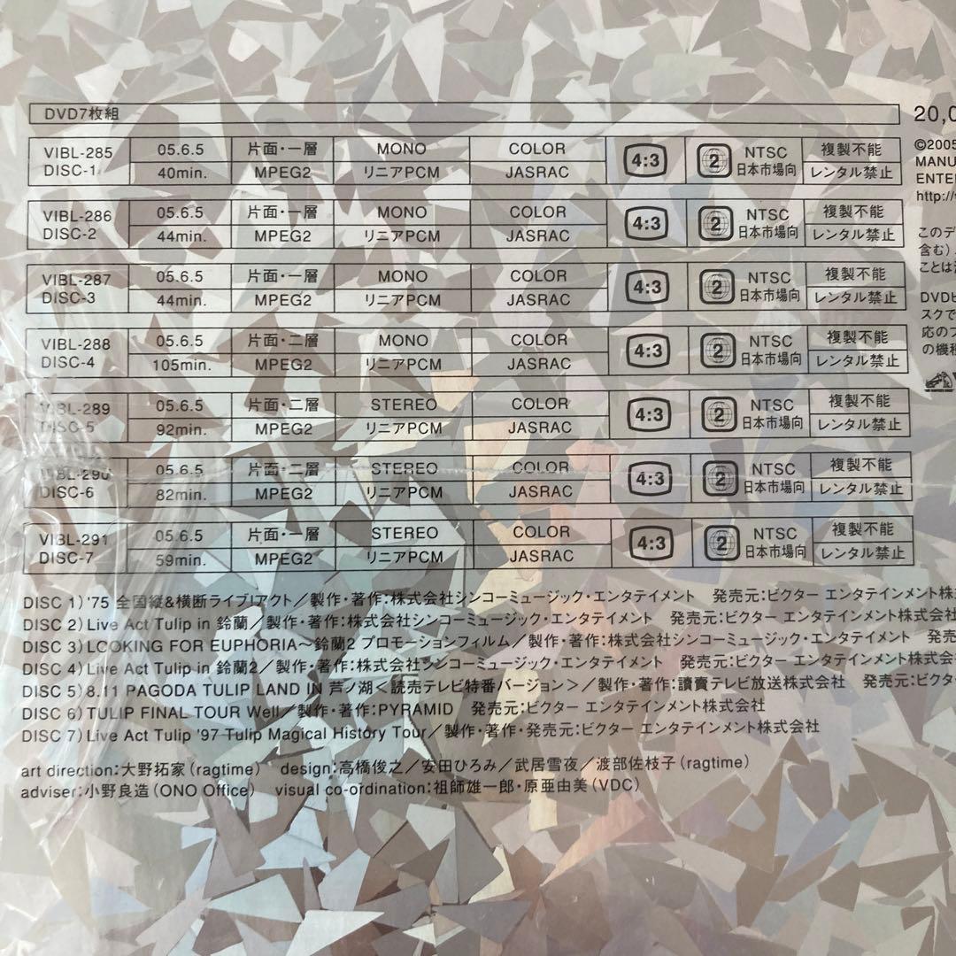 チューリップ/TULIP THE FILMS～LIVE ACT TULIP D…