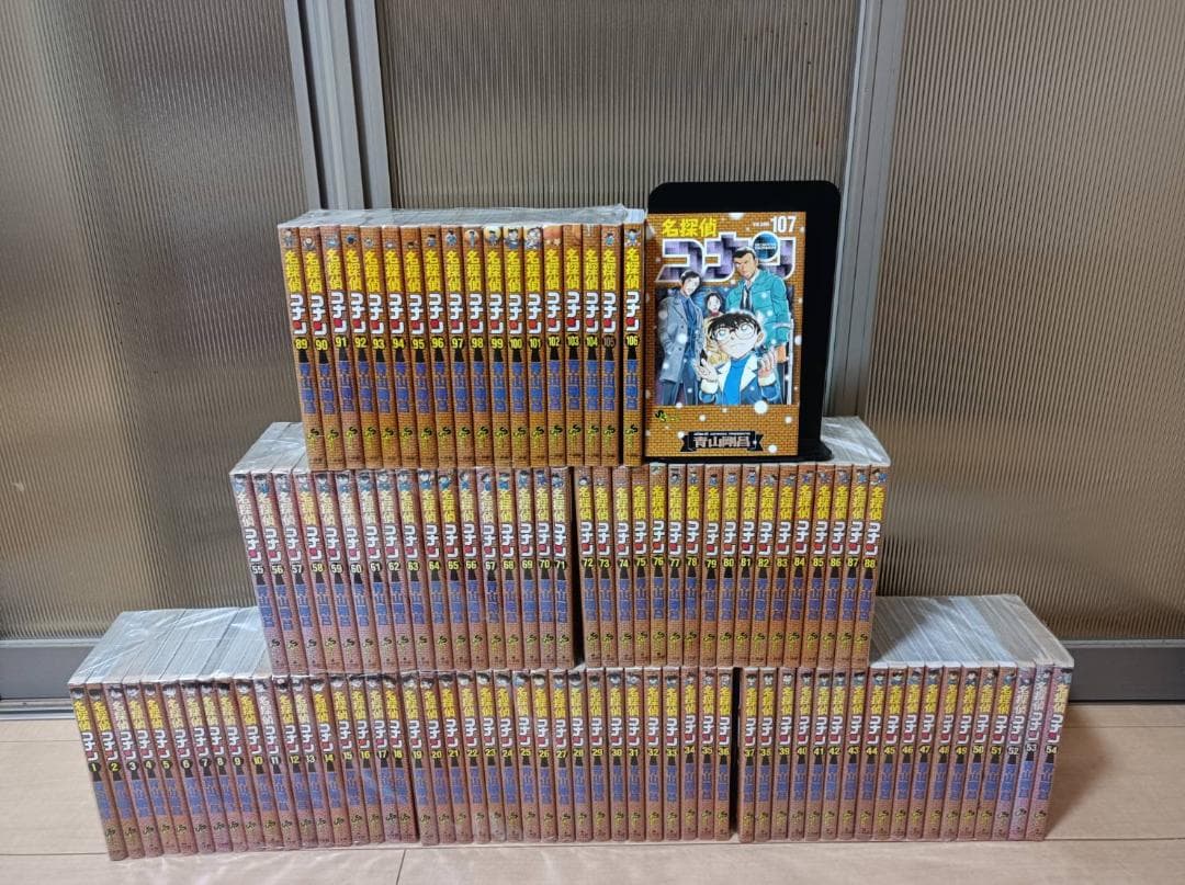 美品 初版 多数 即納 名探偵コナン コナン 1巻～107巻 全巻 全巻セット