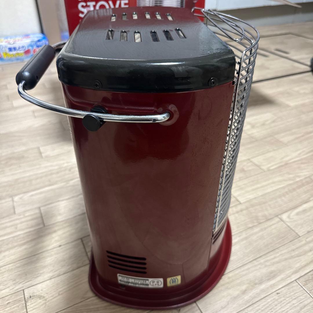 iwatani カセットガスストーブ 赤