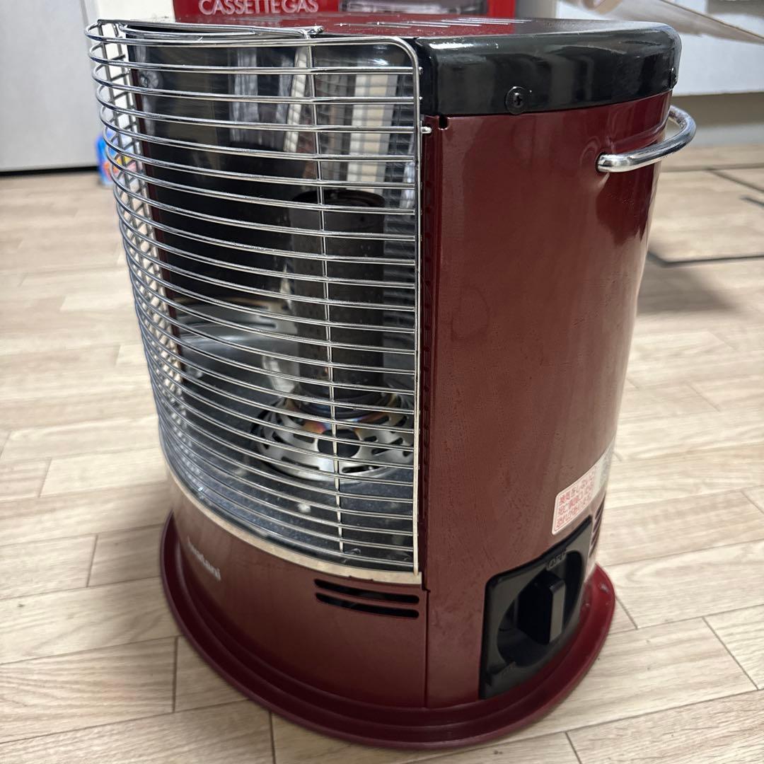 iwatani カセットガスストーブ 赤