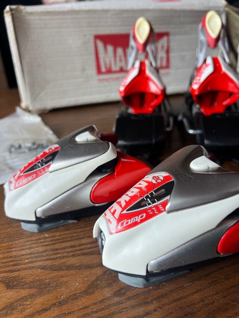 Marker Comp ビンディング レッド/シルバー