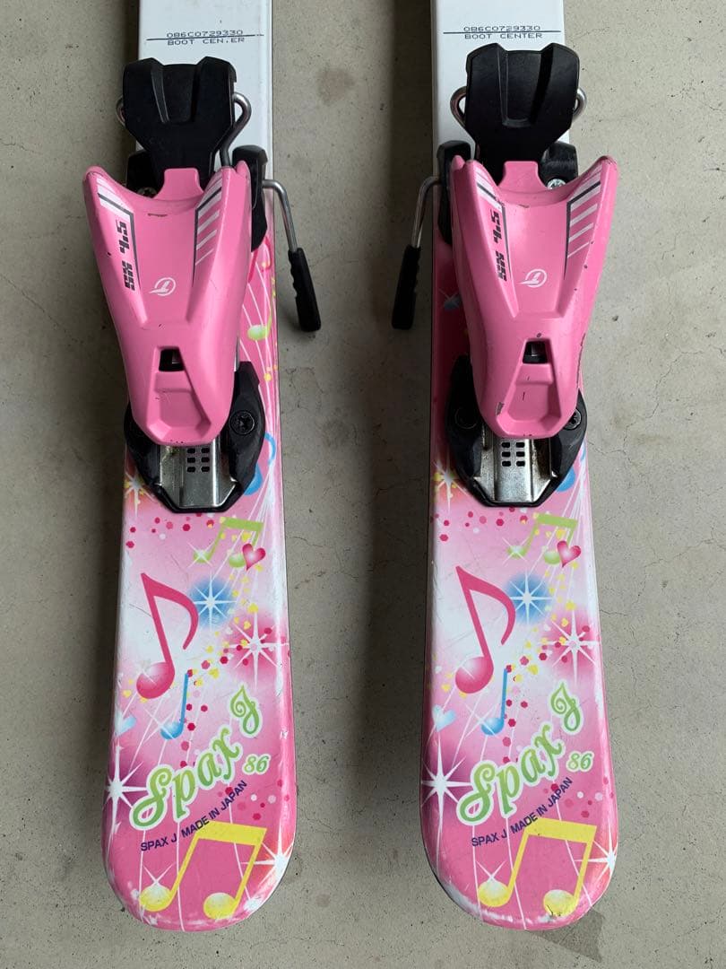 KAZAMAスキーセット　（板86cm ブーツ18cm）