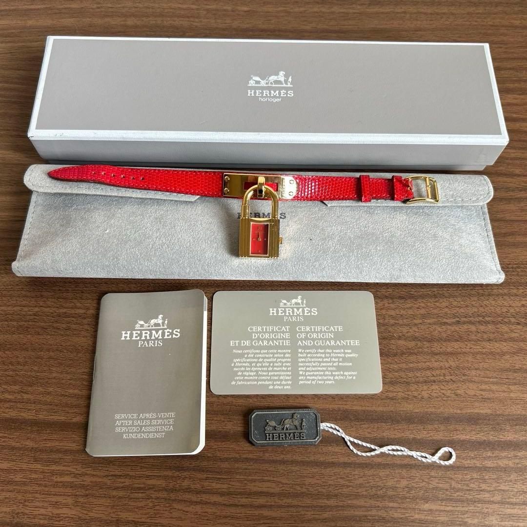 ジャンク品HERMES ケリーウォッチ不動品