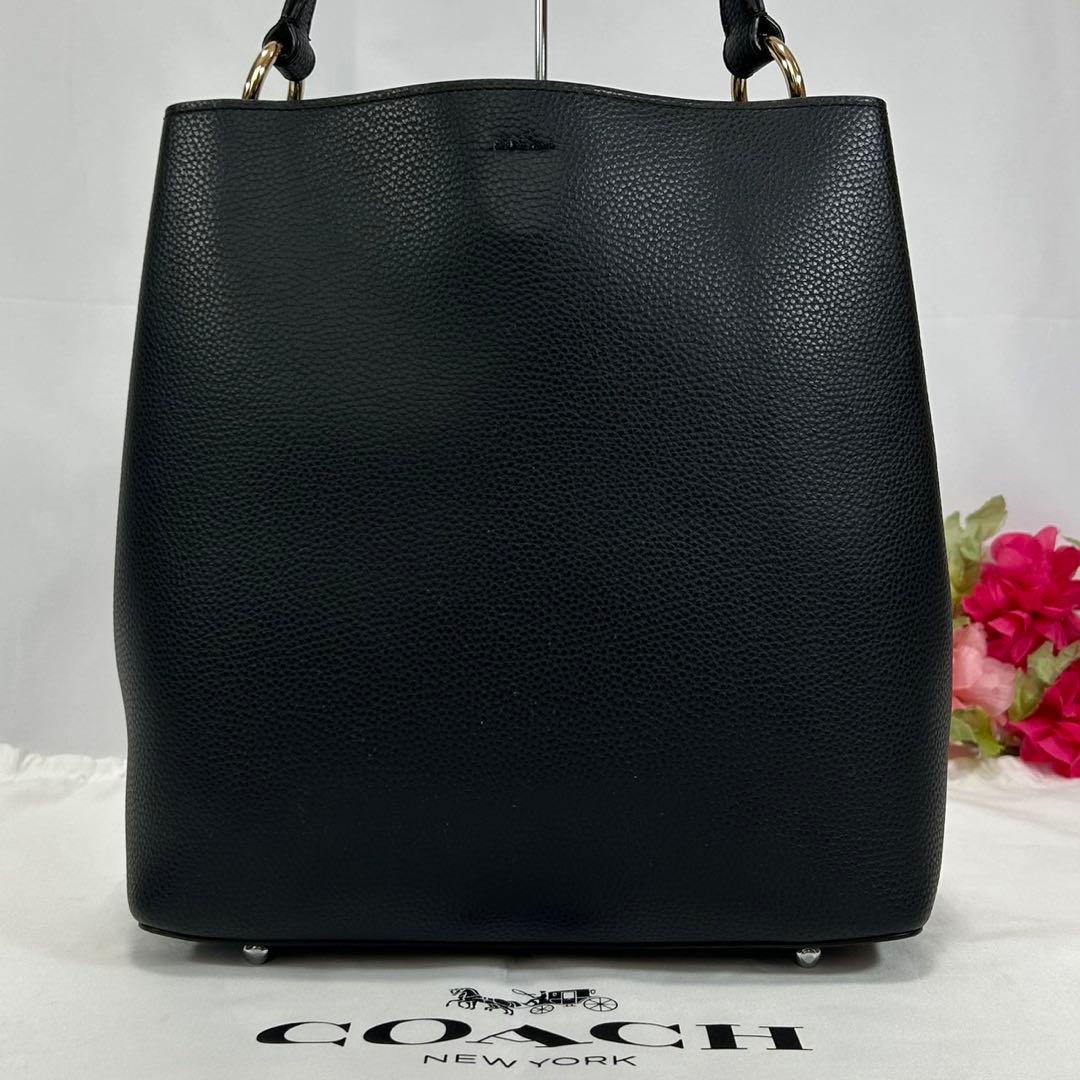 【極美品】コーチ 91122 2way スモールタウンバケット ショルダーバッグ