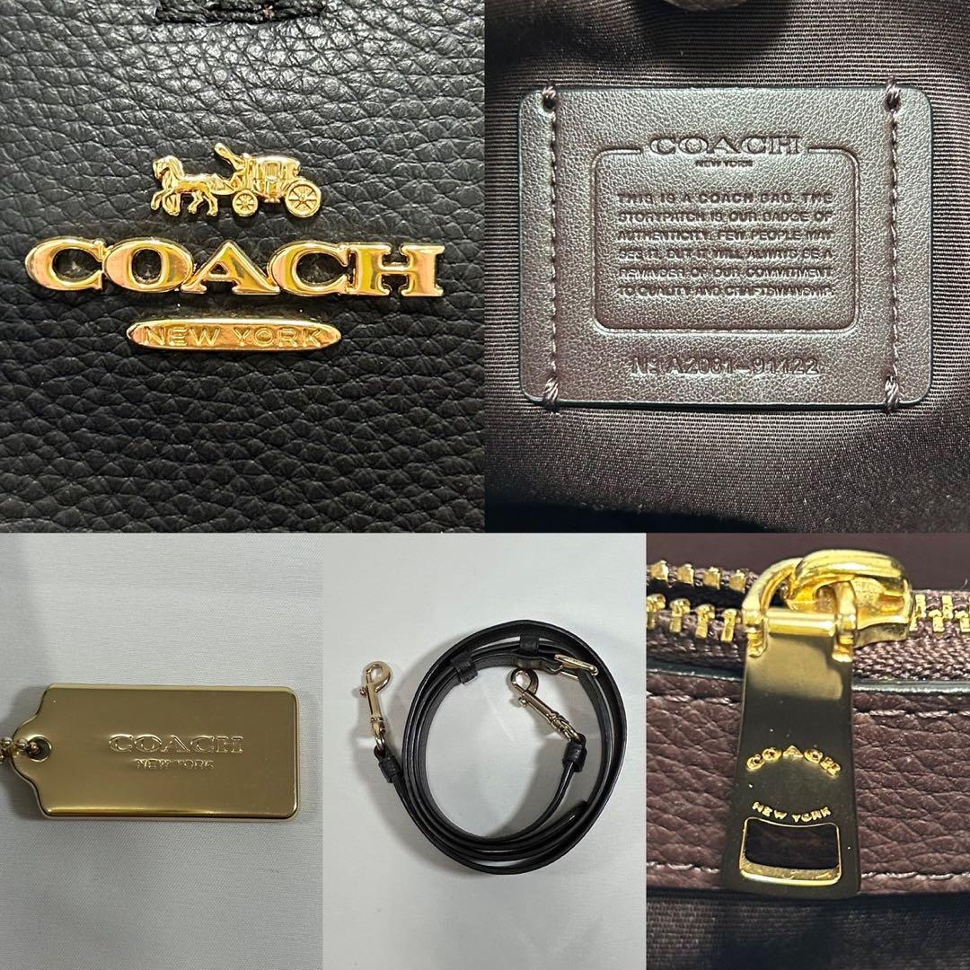 【極美品】コーチ 91122 2way スモールタウンバケット ショルダーバッグ