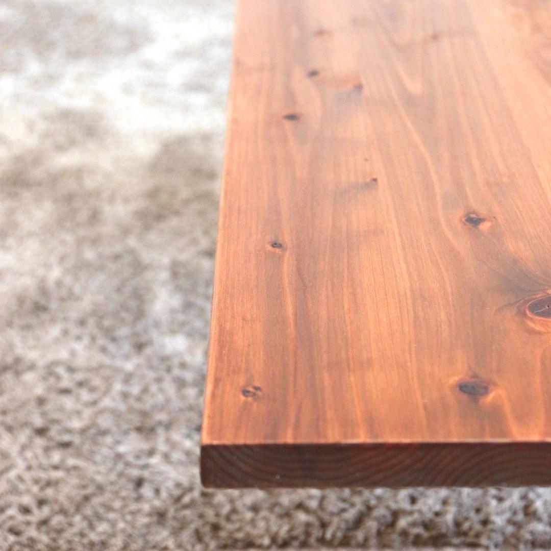 天板のみ（木製・杉無垢材）幅120cm×奥行70cm×高さ2.5cm／新品