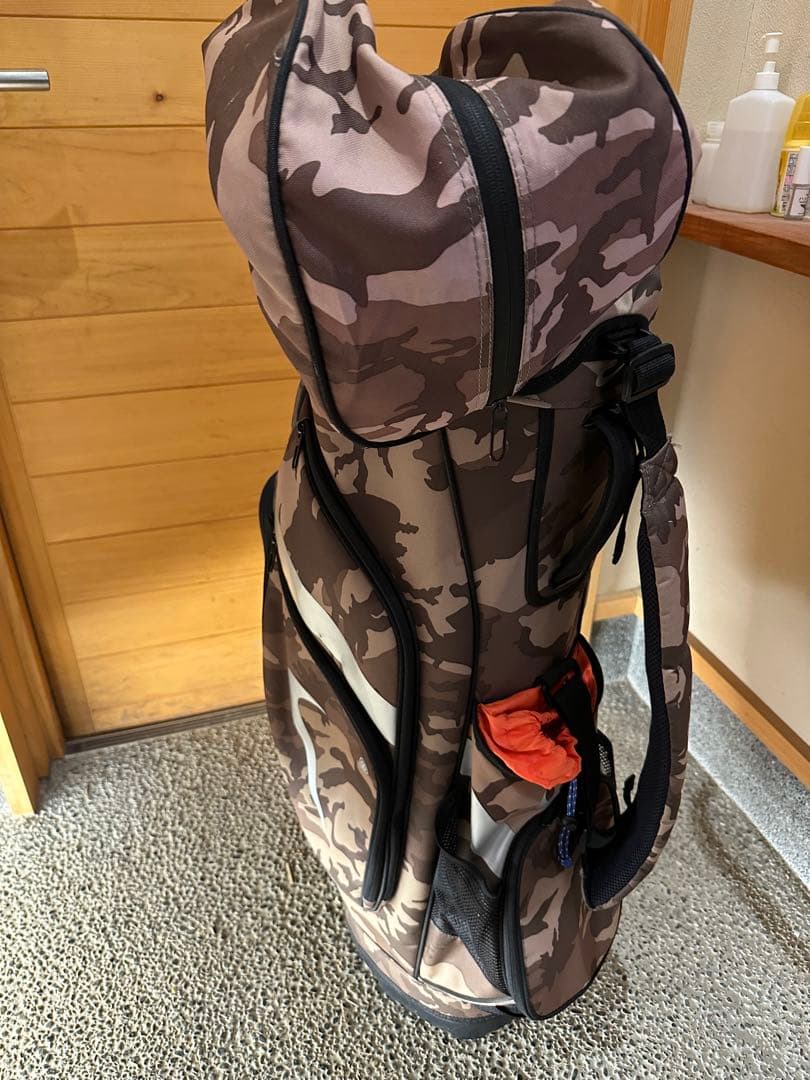 カモフラ　迷彩柄 キャディバッグ ナイキ