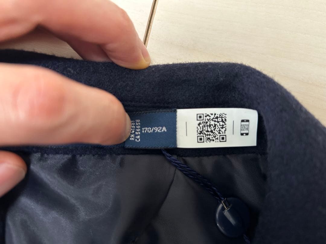 百貨店購入 POLO RALPH LAUREN ラルフローレン コート ネイビー