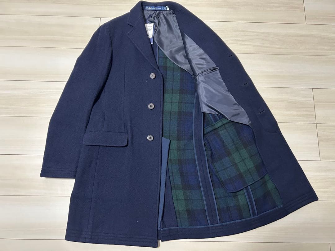 百貨店購入 POLO RALPH LAUREN ラルフローレン コート ネイビー