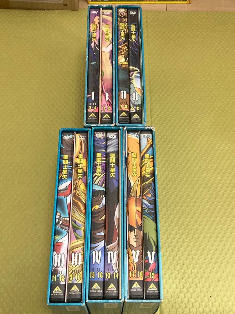 DVD アニメ聖闘士星矢TV版からOVA 映画版4本天界編　Blu-ray黄金魂