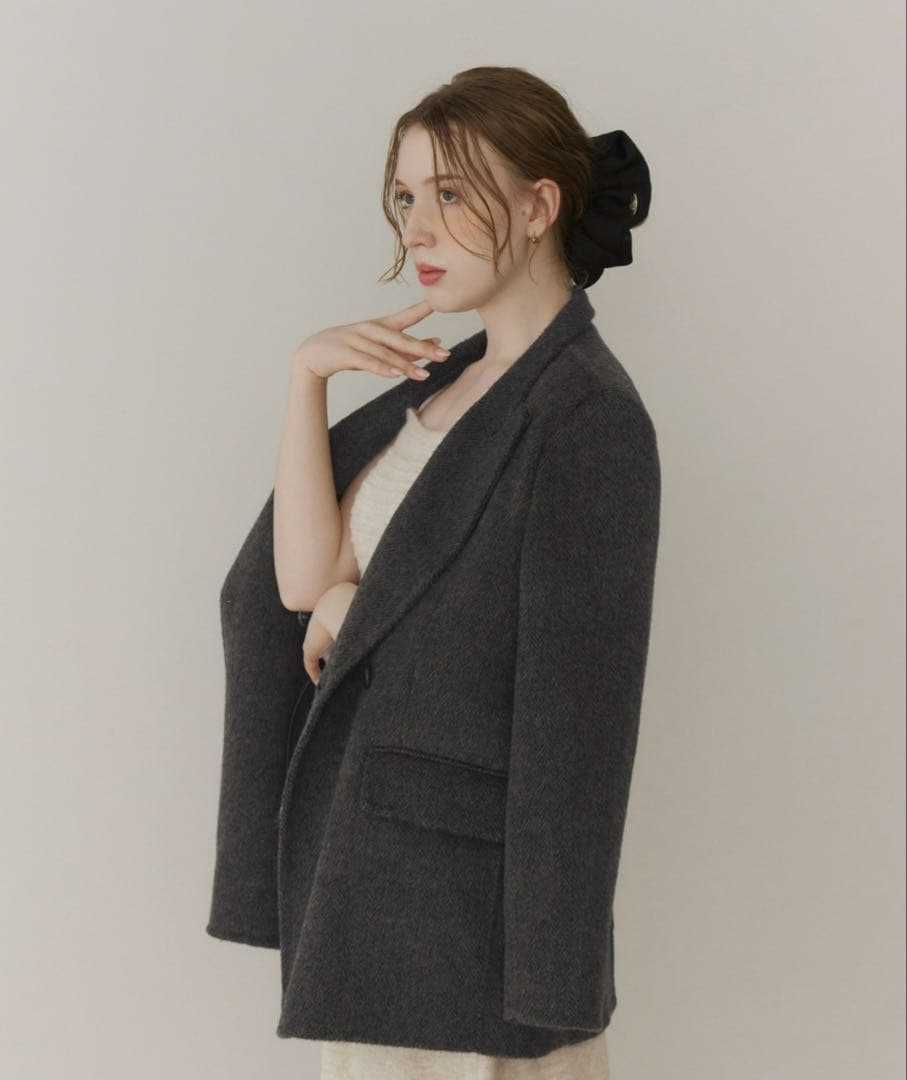 Olu. ブリティッシュヘリンボーンテーラードジャケット*オルドット