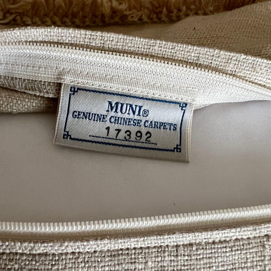 MUNI フリンジ付きクッション