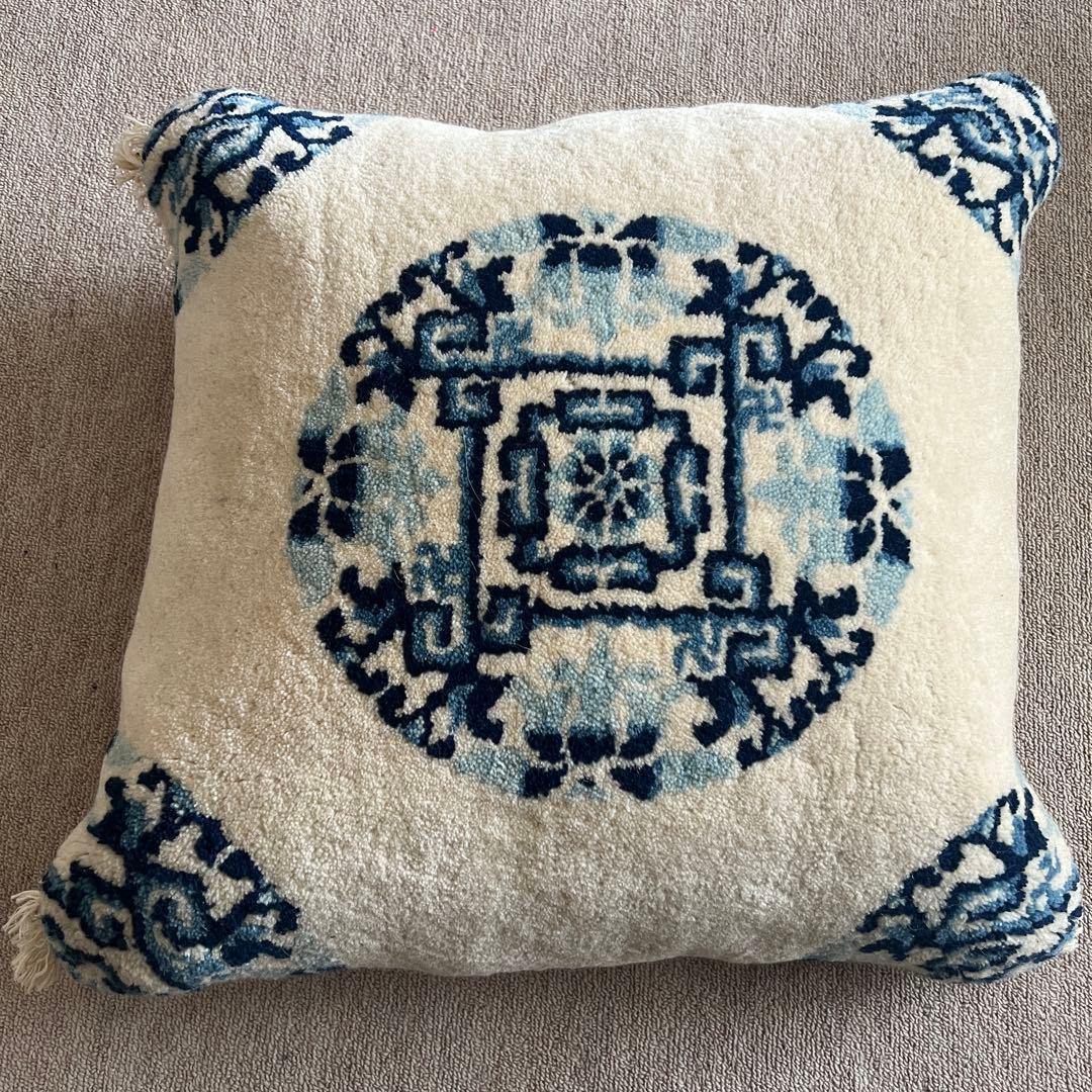 MUNI フリンジ付きクッション