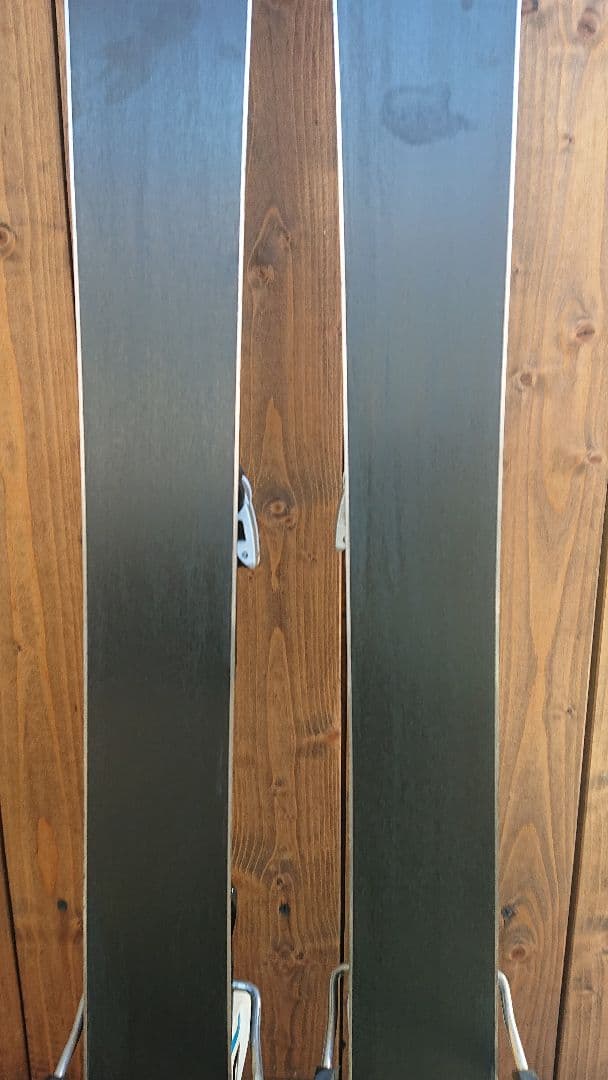 ３点セット サロモン板140㎝ 調整ビン 伸縮ポール ブーツ24～24,5