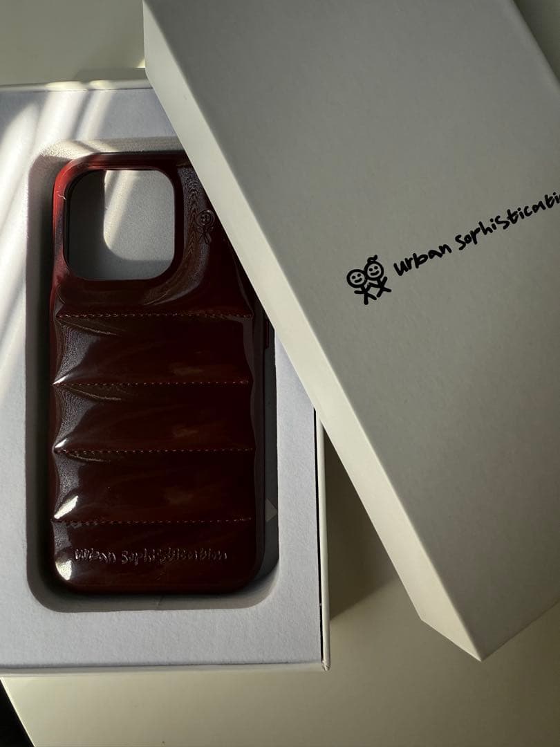 最終値下げ　新品未使用　Urban Sophistication ダークチェリー