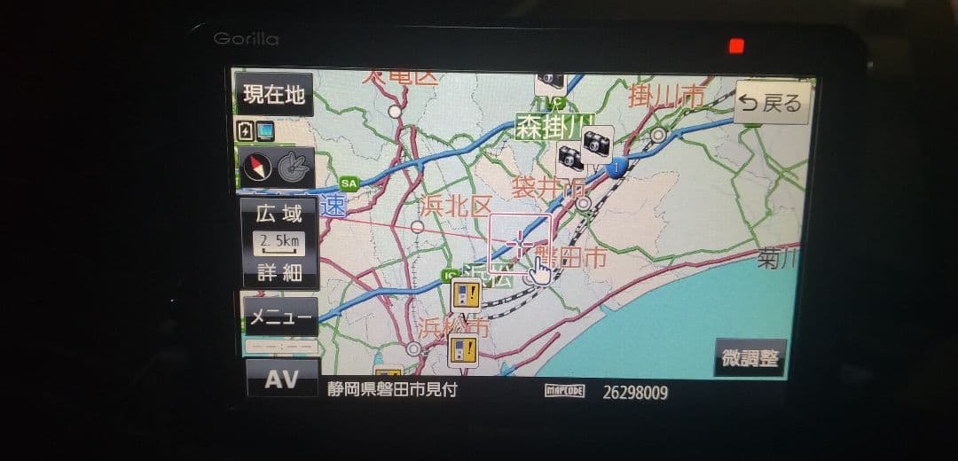 ひ*ん様 パナソニックゴリラ CN-G510D 地図2017年 REC-MOUN